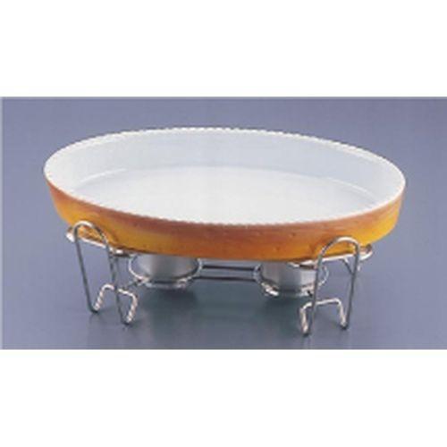 遠藤商事 SAレ・アール 小判グラタンセット 1-PC200-48 茶 NLA311