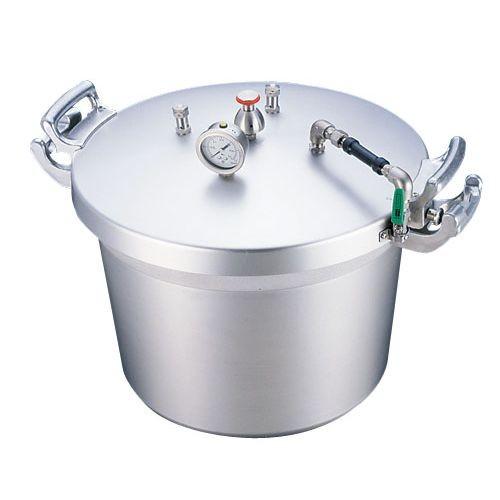 遠藤商事 SAアルミ業務用圧力鍋(第2安全装置付) 40l AAT15040