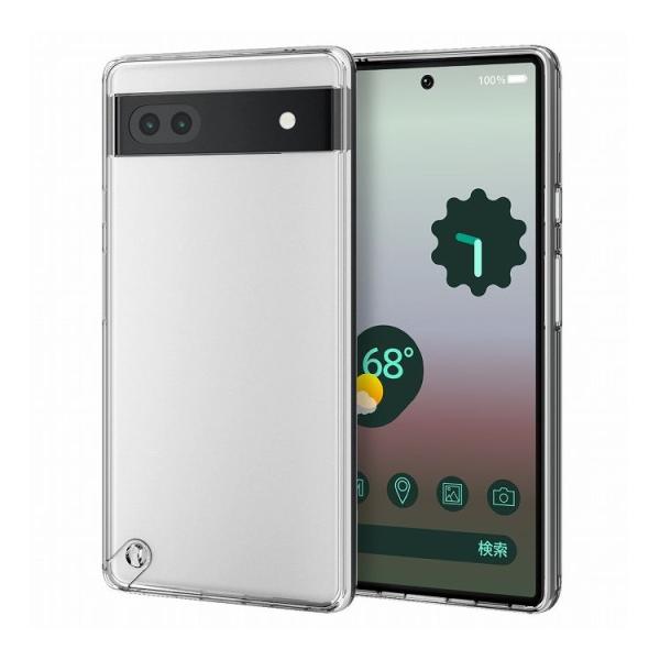 ELECOM Google Pixel 6a ケース カバー ハイブリッド 耐衝撃 弾力性 角エアク...