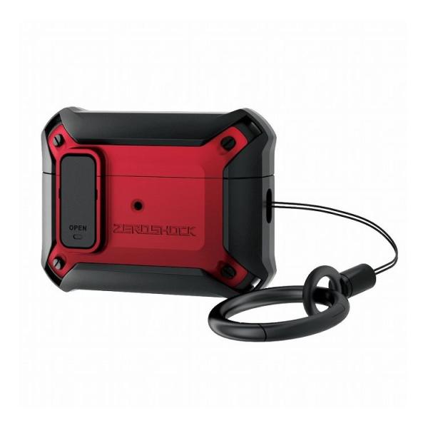 エレコム AirPods Pro 第2世代 2022 ケース ハイブリッド 衝撃吸収 フタ開閉ロック...