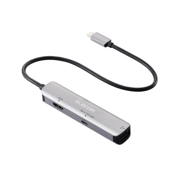 USB Type C ドッキングステーション ハブ 4-in-1 PD 92W出力 USB-C ×1...