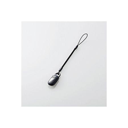 ELECOM エレコム スマートフォン用クリップストラップ P-STCP30BK 代引不可 メール便...