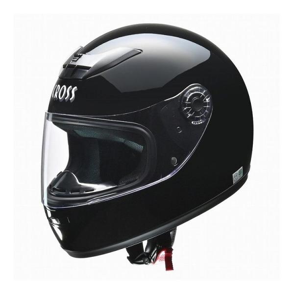 リード工業 CROSSフルフェイスヘルメットBK ブラック CR715BK