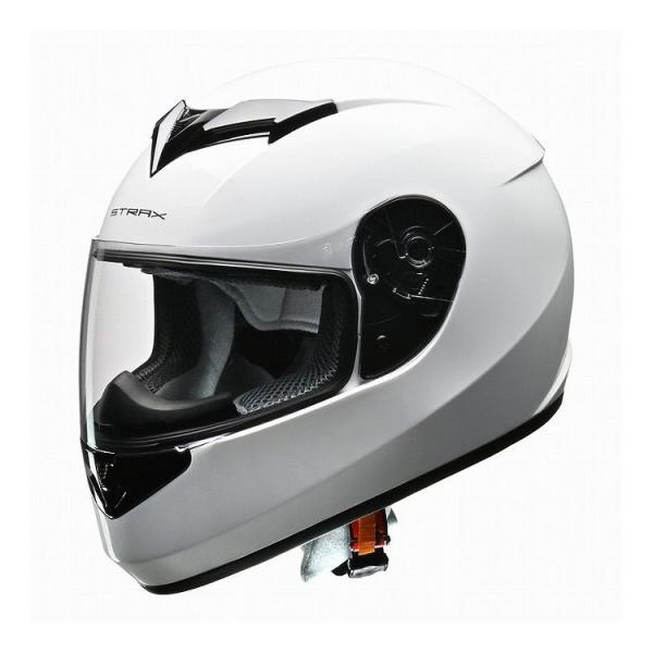 リード工業 STRAXフルフェイスヘルメットWHーL ホワイト SF12WHL