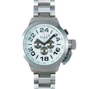 MAX XL WATCHES : 5-MAX457 52mm Big Face メタルバンド腕時計｜rcmdse