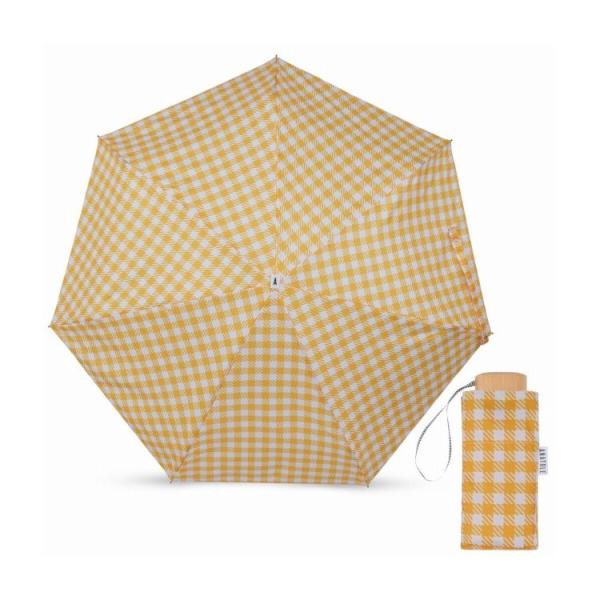コンパクト 折りたたみ 日傘 SUN BASIC TWEED CHECK 親骨50cm 直径85cm...