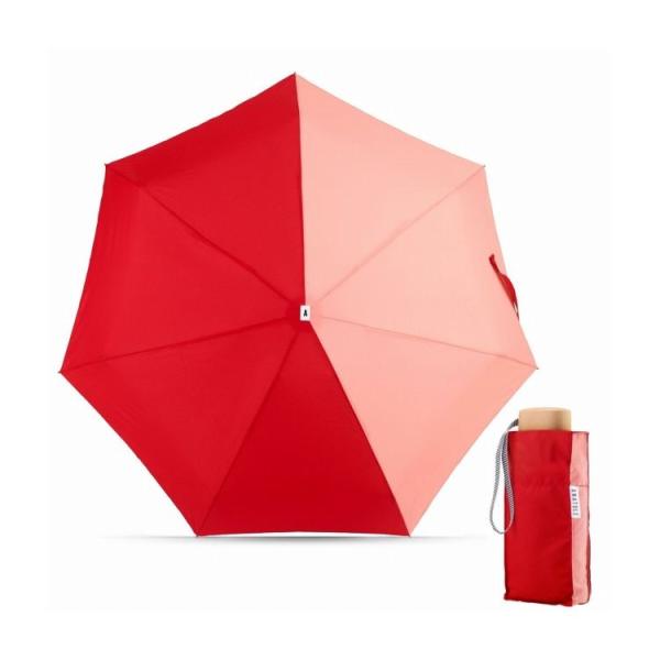 コンパクト 折りたたみ 日傘 SUN BASIC TWO-TONE 親骨50cm 直径85cm Ed...