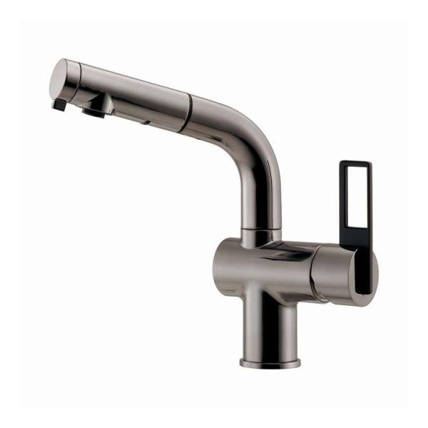 184425ADSシングルレバ引出混合栓DSL カクダイ 184-425A-DS 代引不可