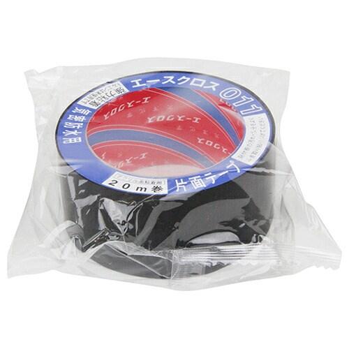 単品5個セット 光洋化学 エースクロス011黒 50mmx20M 固定 補修 重ね貼り 粘着力 代引...
