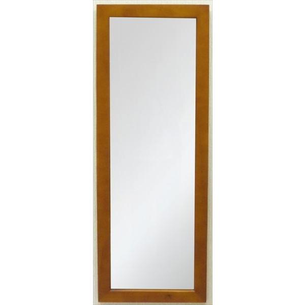 ウォールミラー ミラー 鏡 幅33cm×高さ90cm 通常サイズ 天然木 代引不可