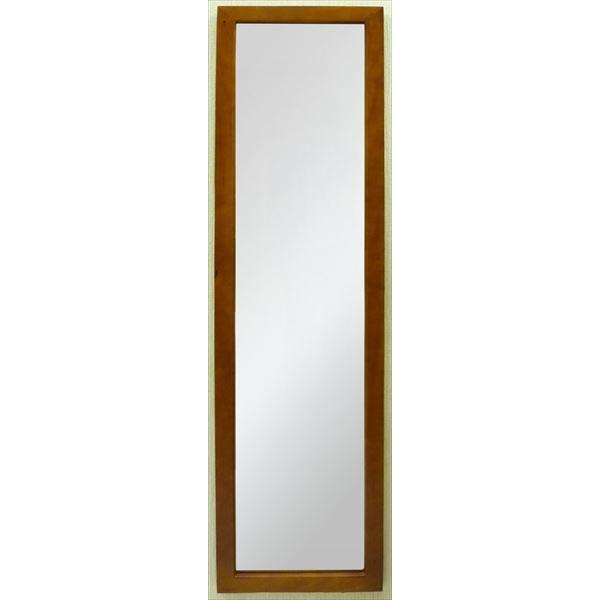 ウォールミラー ミラー 鏡 幅33cm×高さ126cm 大型ミラー 天然木 代引不可