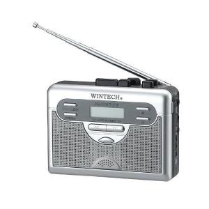 WINTECH ラジオ付きカセットテープ PCT-01R｜rcmdse