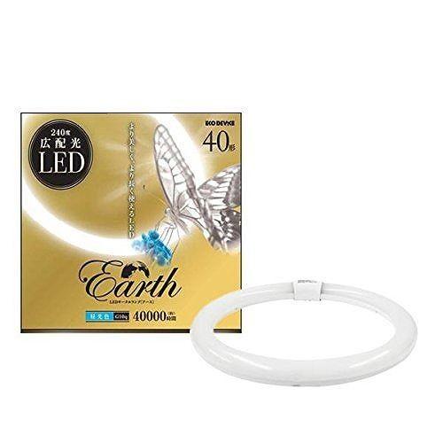 エコデバイス 40形LEDサークルランプ昼光 EFCL40LED-ES/28N