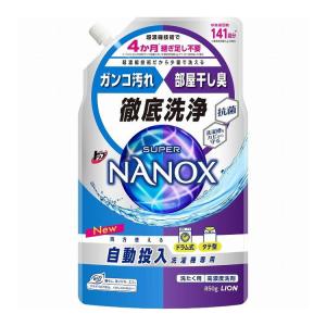 単品6個セット トップSUPERNANONX自動投入洗濯機専 ライオン株式会社 代引不可｜rcmdse