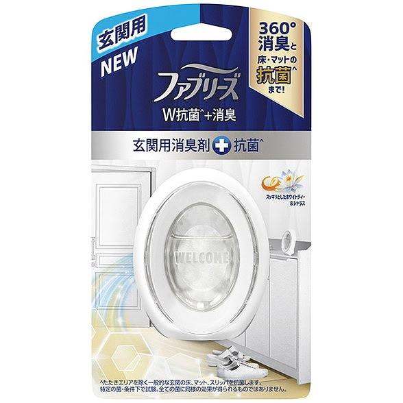 単品18個セット ファブリーズW消臭 玄関用消臭剤+抗菌 ホワイトティー&amp;シトラス P&amp;Gジャパン合...