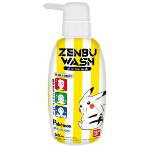 単品20個セット ZENBUWASH ポケットモンスター バンダイ シャンプー 代引不可