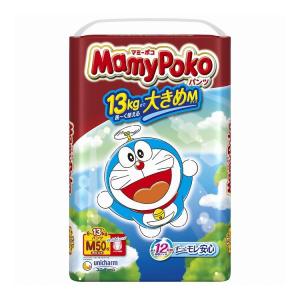 単品15個セット ユニ・チャーム マミーポコパンツM50枚ドラえもん 代引不可