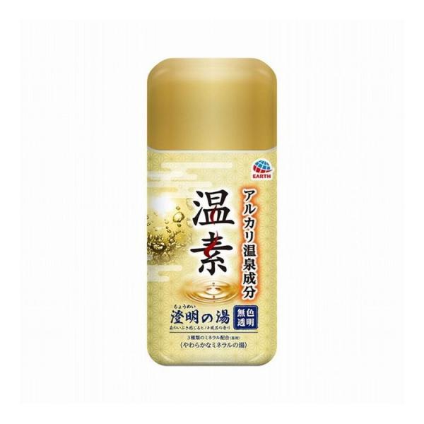 アース製薬 温素 澄明の湯 600g 入浴剤 代引不可