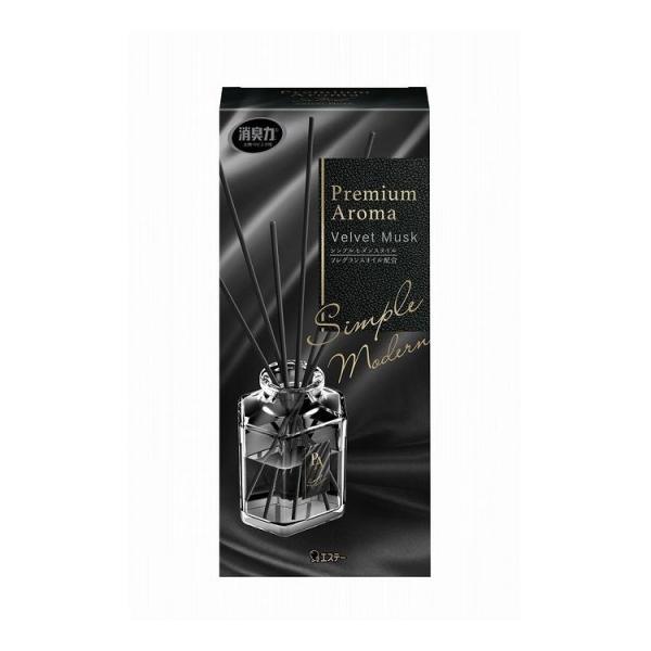 単品3個セット エステー お部屋の消臭力 Premium Aroma Stick 本体 ベルベットム...