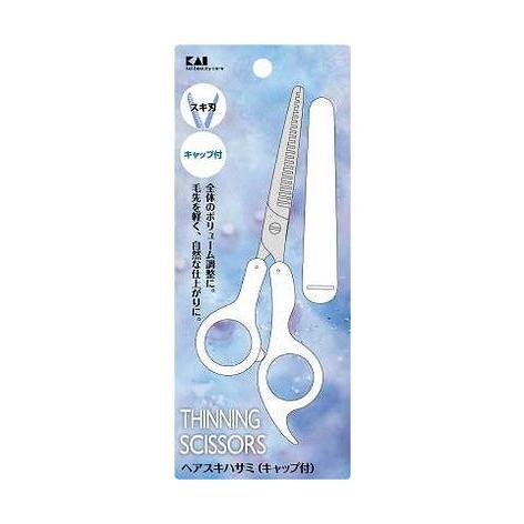 単品11個セット KQ2002ヘアスキハサミ 貝印株式会社 美粧 代引不可