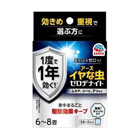 単品3個セット イヤな虫 ゼロデナイト 6~8畳用 アース製薬 代引不可