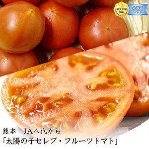 特Aランク品 産地直送 熊本産 トマト 太陽の子セレブ・フルーツトマト 約1キロ（9玉〜16玉）