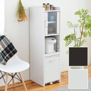 キッチン収納 隙間収納 リビング収納 コンパクト スライド 家電収納 隙間ミニキッチン H1 扉付き Fkc 0645 代引不可