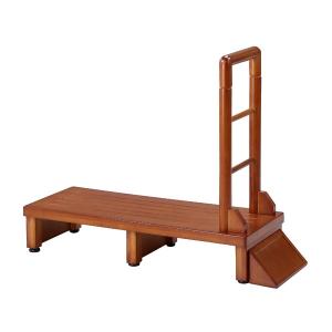 幅120cm 天然木玄関台 NK-1235 ( 玄関 アジャスター 踏み台 木製