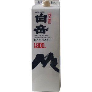 焼酎 白岳 25度パック 1800ml