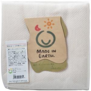 メイド イン アース ベビー布おむつ きなり 33×70cm 5枚入 