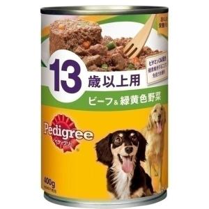 マースジャパンリミテッド P131ペディグリー13歳ビーフ野菜400g