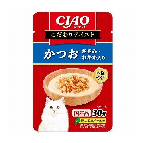 いなばペットフード CIAO こだわりテイスト かつお ささみ・おかか入り 30g