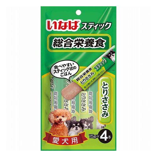 いなばペットフード スティック 総合栄養食 とりささみ 15g×4本