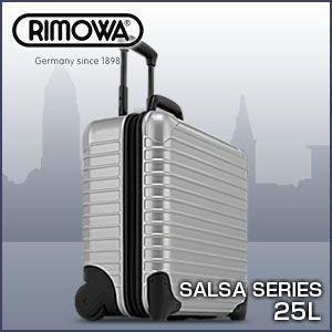 RIMOWA リモワ  SALSA サルサ ビジネストローリー TSAロック付 2輪 キャリーケース クラシックシルバー 25L 843.40 84340 810.40.42.2 81040422｜rcmdse