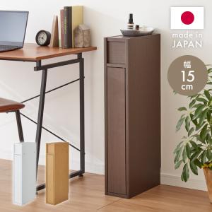 ルーター 収納 ボックス コンパクト 薄型 ラック 幅15cm キャビネット 国産 ルーター 収納 ボックス 幅15cm コンパクト 薄型 ラック