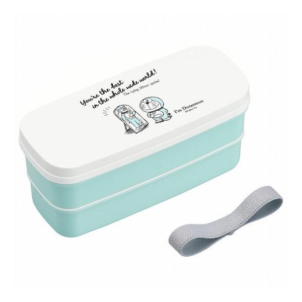 オーエスケー 日本製 ドラえもん ランチボックス二段 仕切付 上340ml下300ml PW-28K...