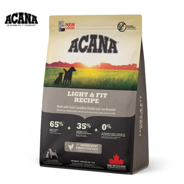 アカナ ライト&amp;フィットレシピ 2kg ACANA 犬用 いぬ用 フード ドッグフード ペットフード