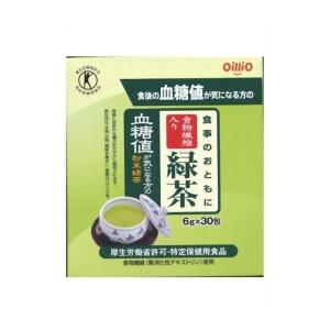 日清オイリオ 食事のおともに食物繊維入り緑茶 6g×30包 健康食品 日清オイリオグループ｜rcmdse