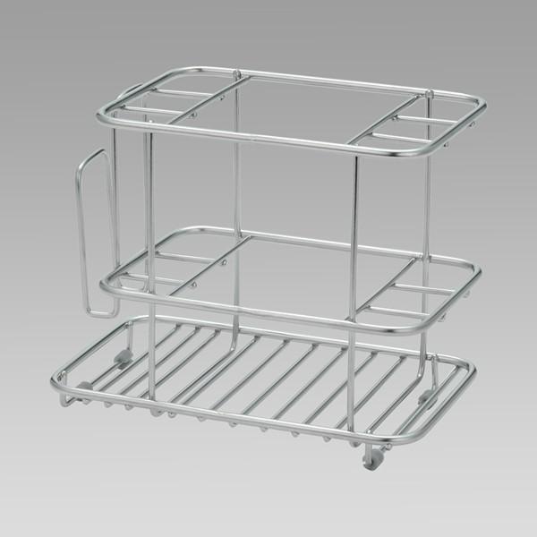 レック ステンレス歯ブラシスタンド 置き型 BB-083 代引不可