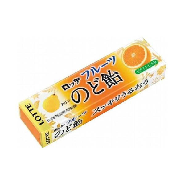 まとめ買い ロッテ フルーツのど飴 11粒 x10個セット 食品 業務用 大量 セット セット売り ...