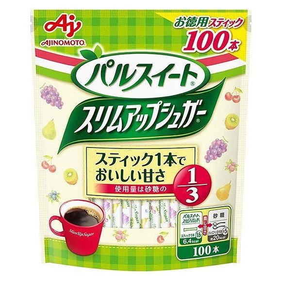 まとめ買い 味の素 スリムアップシュガー スティック 100本 x10個セット 食品 業務用 大量 ...