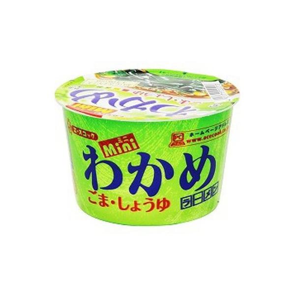 12個セット エースコック ミニわかめごま醤油ラーメン 38g x12 まとめ売り セット販売 お徳...