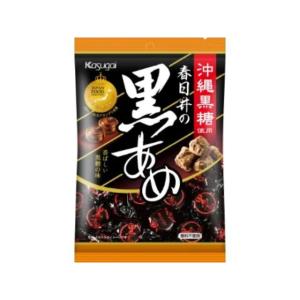 単品6個セット 春日井製菓 黒あめ 134g 代引不可