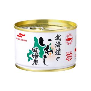 マルハニチロ 北海道のいわしみそ煮 EO缶 150g x24 代引不可