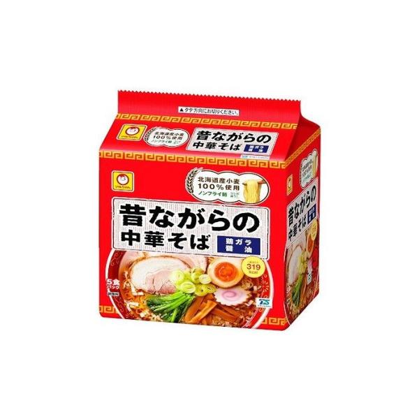 6個セット マルちゃん 昔ながらの中華そば 5食 108gX5 x6 まとめ売り セット販売 お徳用...