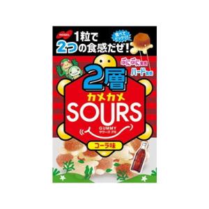 ノーベル ２層カメカメＳＯＵＲＳ コーラ 45g x6 6個セット 代引不可