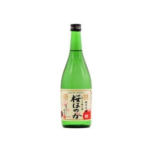 室町酒造 櫻室町 しぼりたて春のお酒桜ほのか 720ml x1 代引不可
