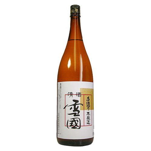 黒澤酒造 雪国 手造り本醸造 1.8L x1 代引不可