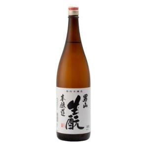 男山 生もと本醸造 1800ml x1 代引不可