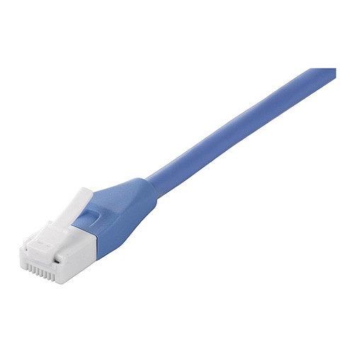 BUFFALO Cat5e ツメの折れないLANケーブル 標準 ストレート 50m ブルー BSLS...